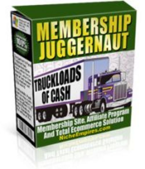 Product picture Membership Juggernaut- Truck Loads Of cash